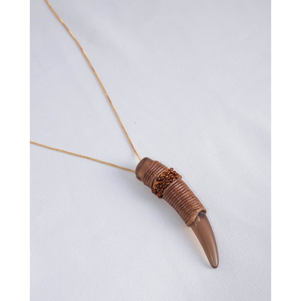 Colar Feminino Boho Resina Dourado Gipsy Soul Dourado 4