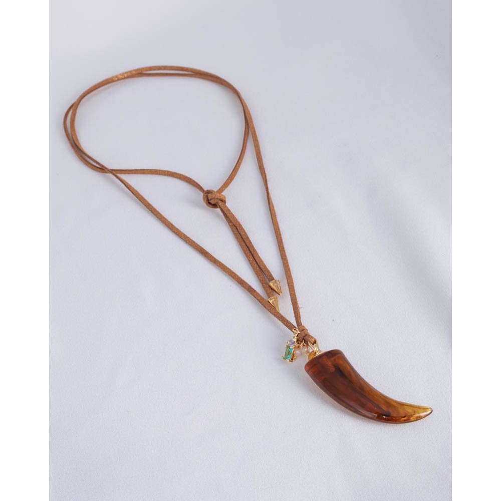 Colar Feminino Camurça Dourado Gipsy Soul Dourado 5