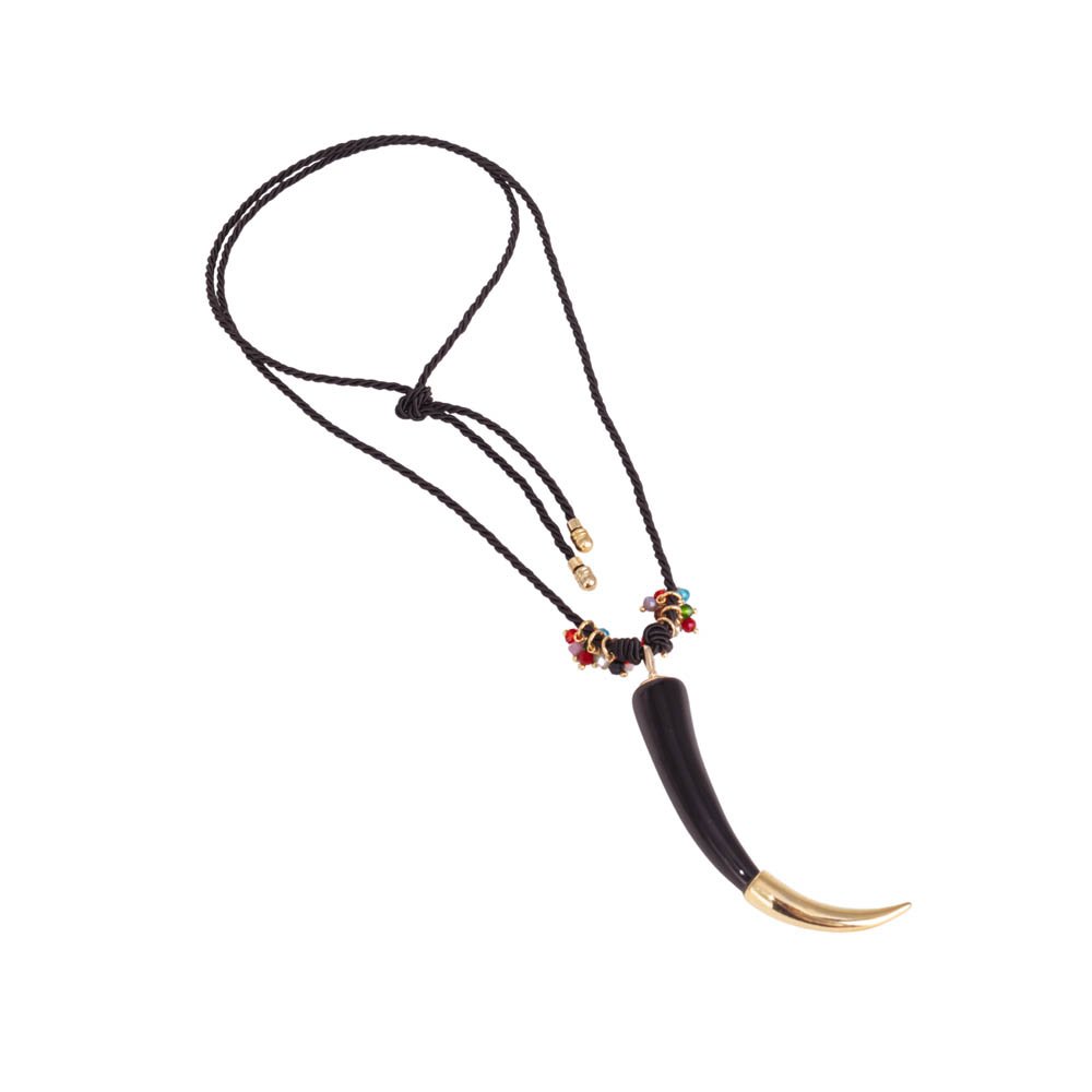 Colar Feminino Mystic Fang Dourado Gipsy Soul