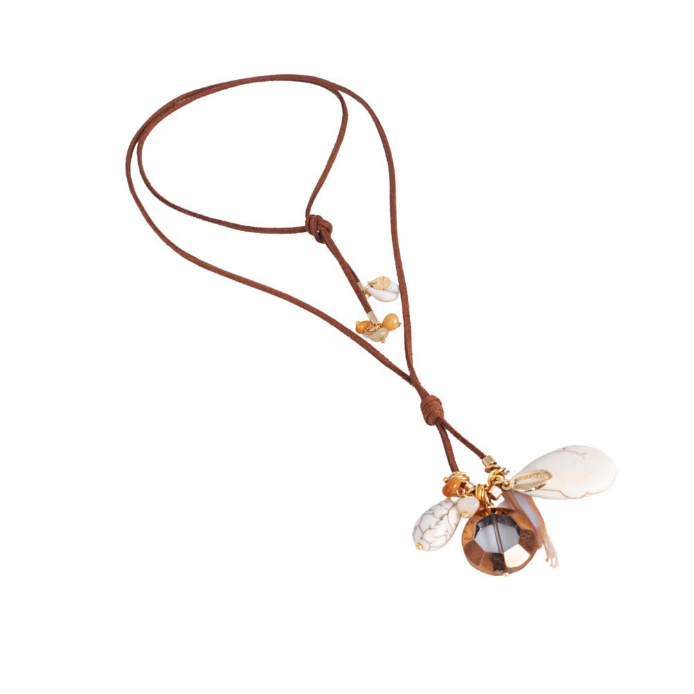 Colar Feminino Wood Mystic Dourado Gipsy Soul