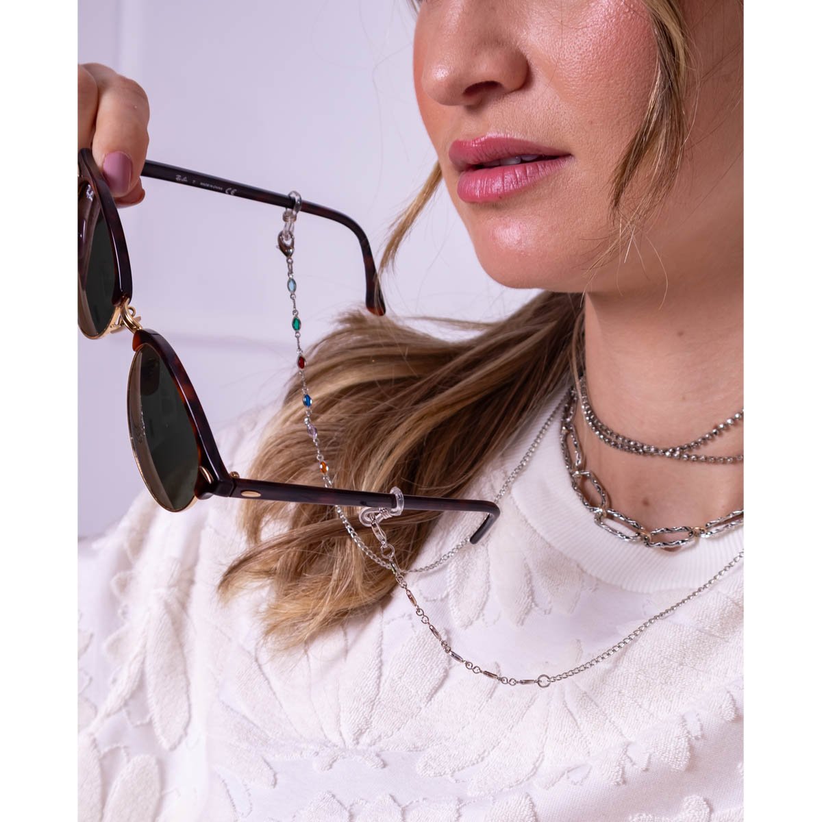 Colar Feminino Essence Marrom Prateado Gipsy Soul Prata 5