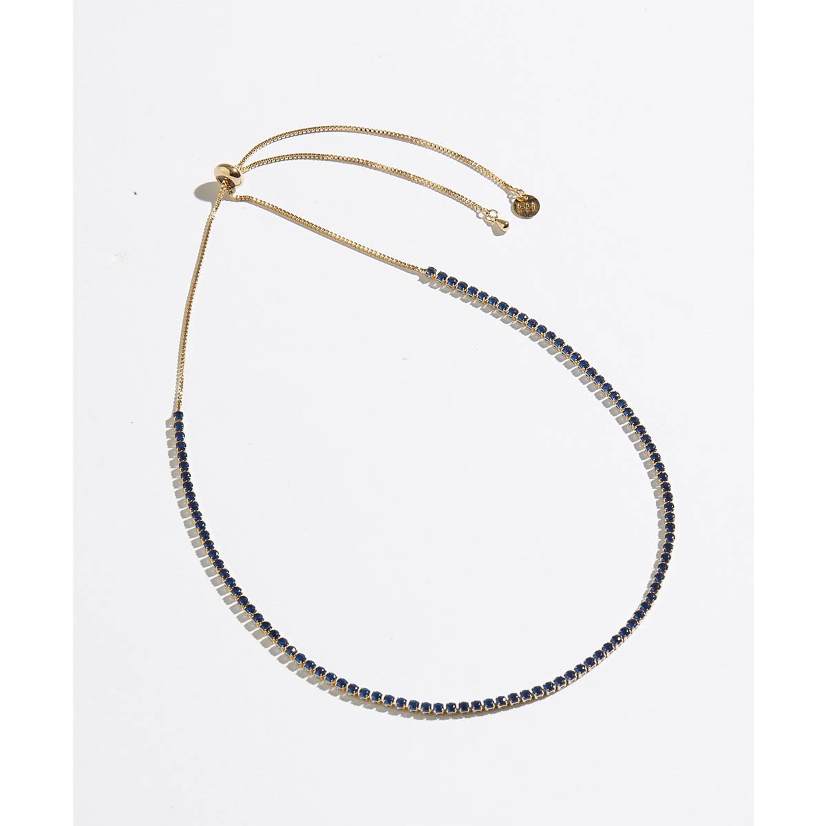 Colar Feminino Riviera Azul Dourado Azul 4