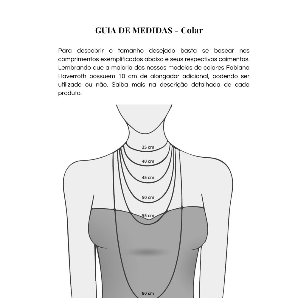 Colar Feminino Espinhal Dourado Dourado 3