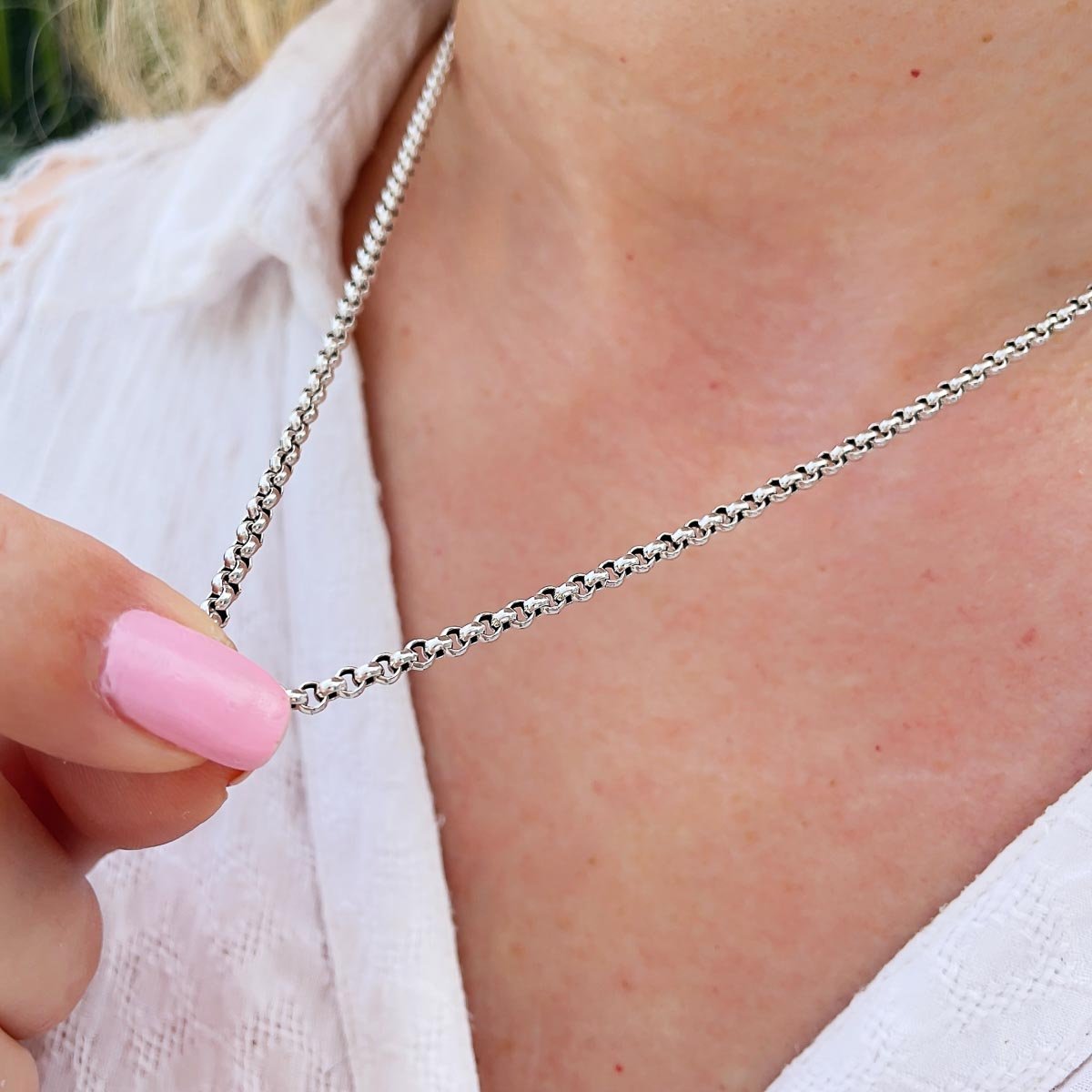 Corrente elo Portugues Prata de Bali Prata 925 - 2,5mm Prata 4