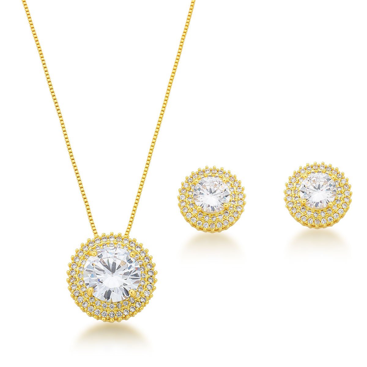 Colares Semijoia Branco 1