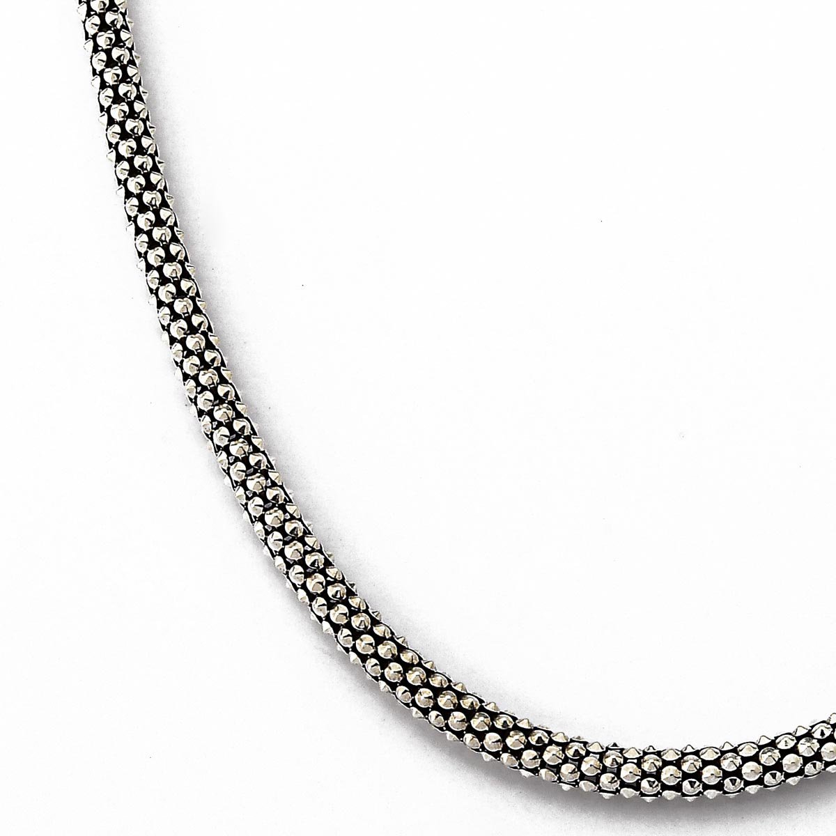 NKlaus Orecchini A Cerchio Bali Serpente Celtico - Argento 925 Per Lui E Lei