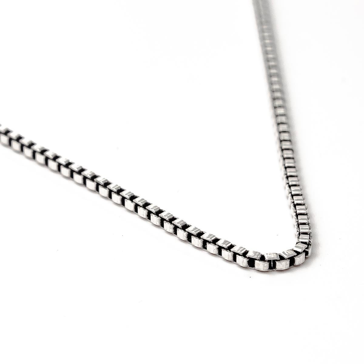 Corrente Veneziana 1,9mm Prata de Bali 925 - 45cm Prata 5