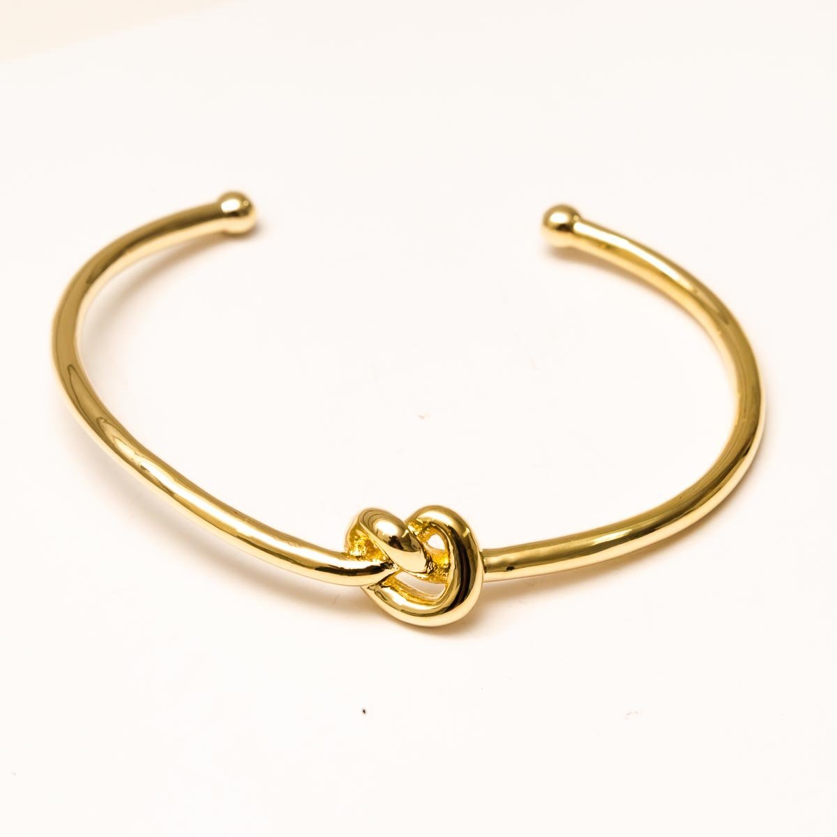 Bracelete Nó Ajustável Banhado a Ouro 18k Dourado 1