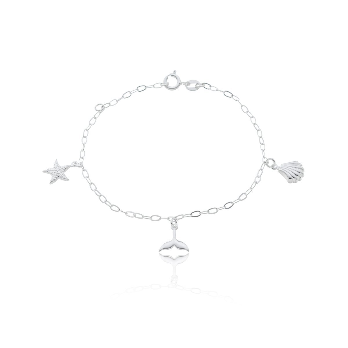 Pulseira Linha Mar Delicada Prata 925