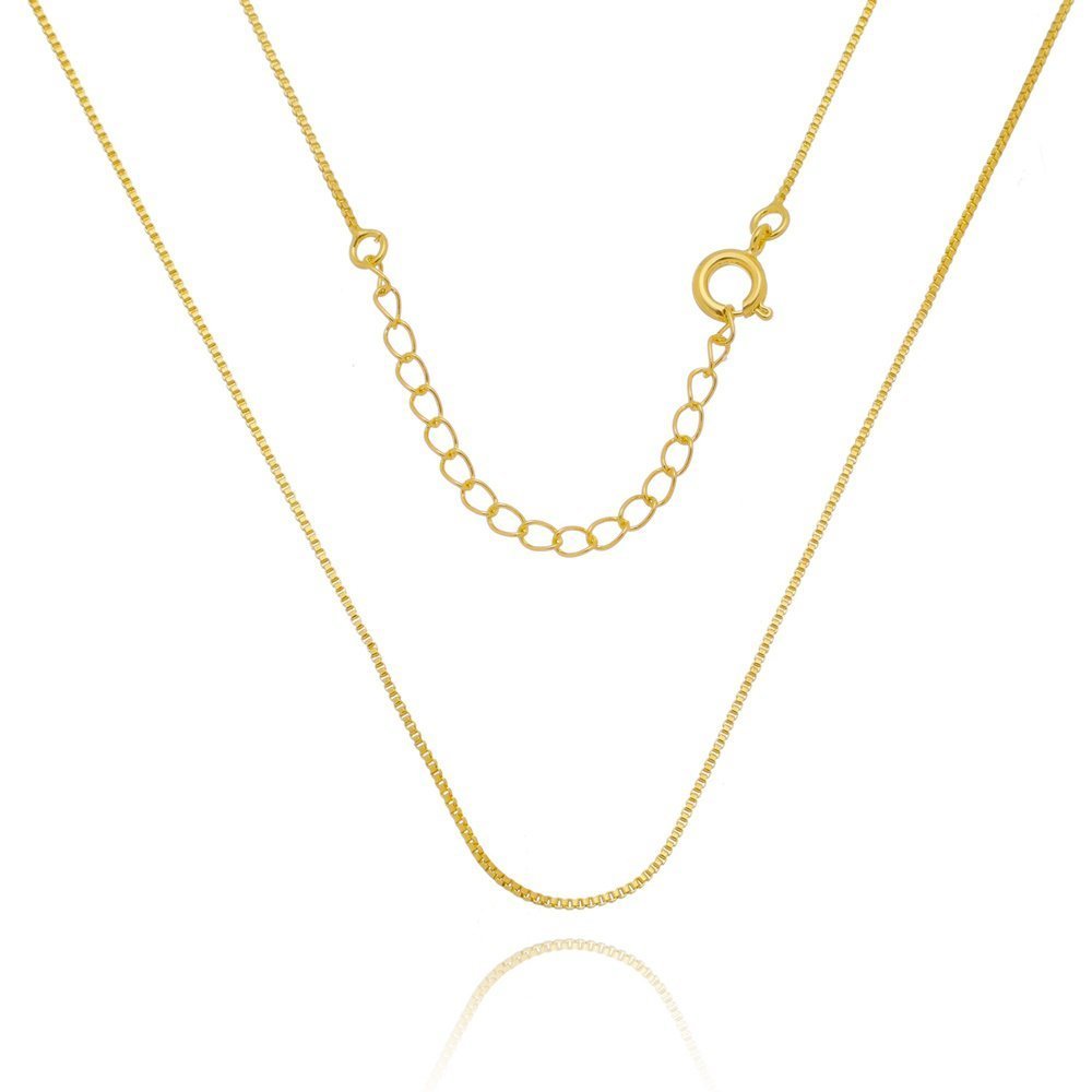 Colar Corrente Veneziana Dourado 1