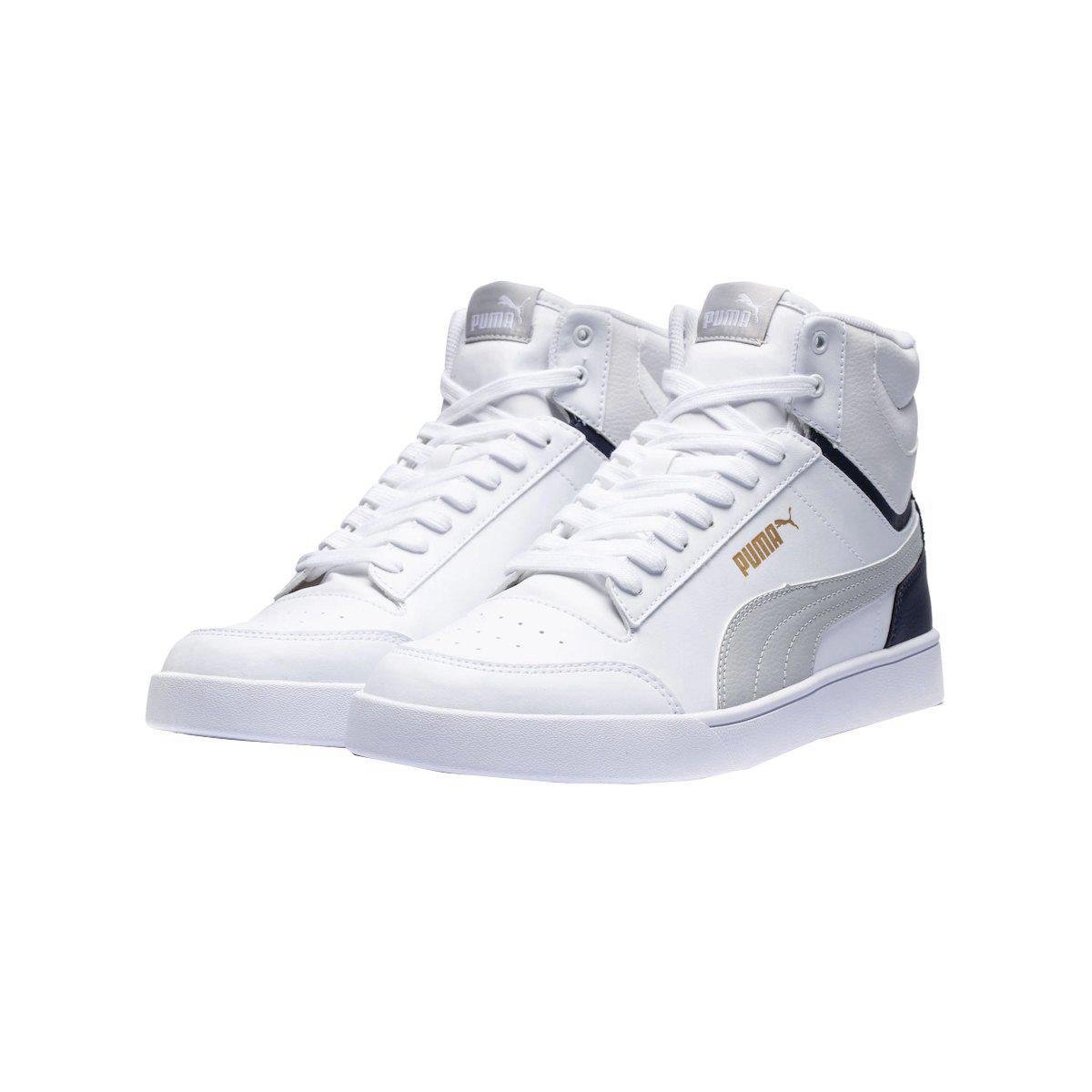 Tênis Puma Shuffle Mid Bdp Masculino 384319-50 Branco 3