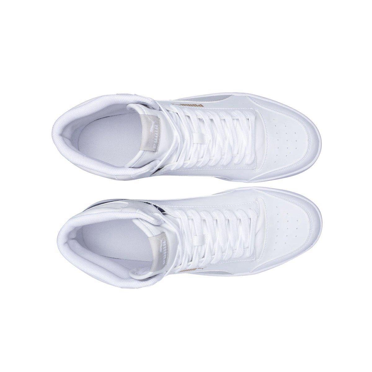 Tênis Puma Shuffle Mid Bdp Masculino 384319-50 Branco 5