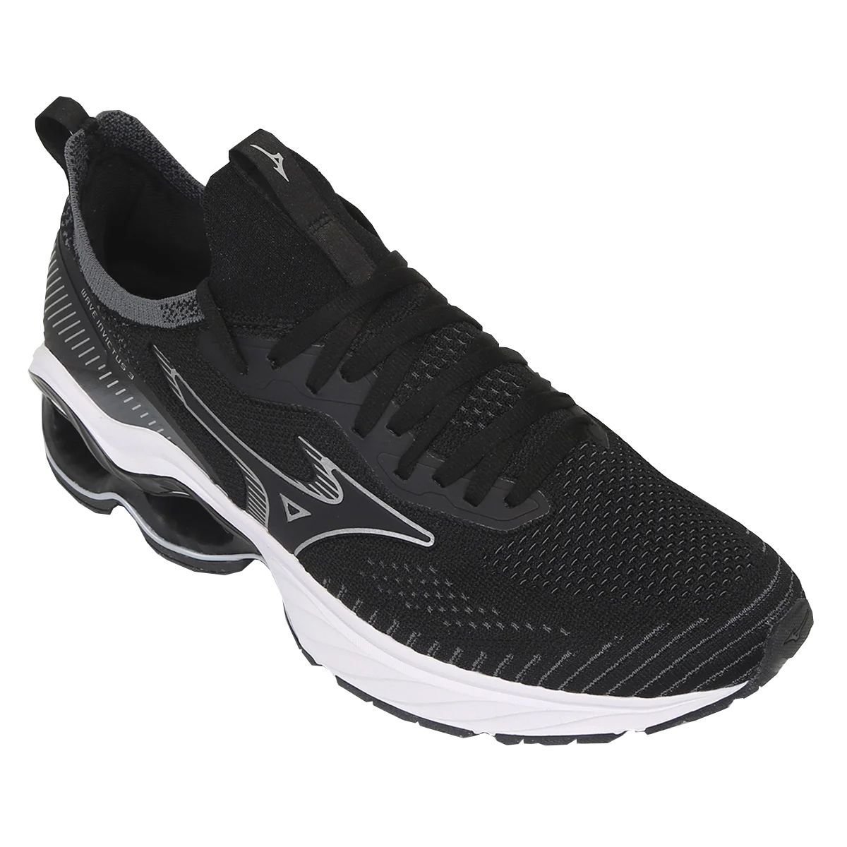 Tênis Mizuno Wave Invictus 3 Feminino 101025025-2976 Preto 2