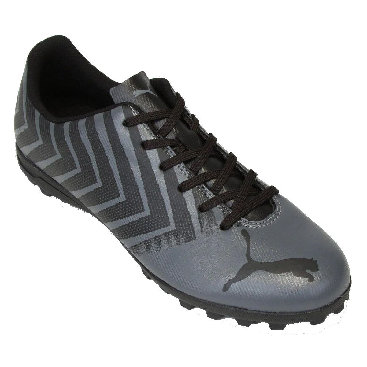Chuteira Puma Society Tacto II Masculina 107068-03 Preto 3