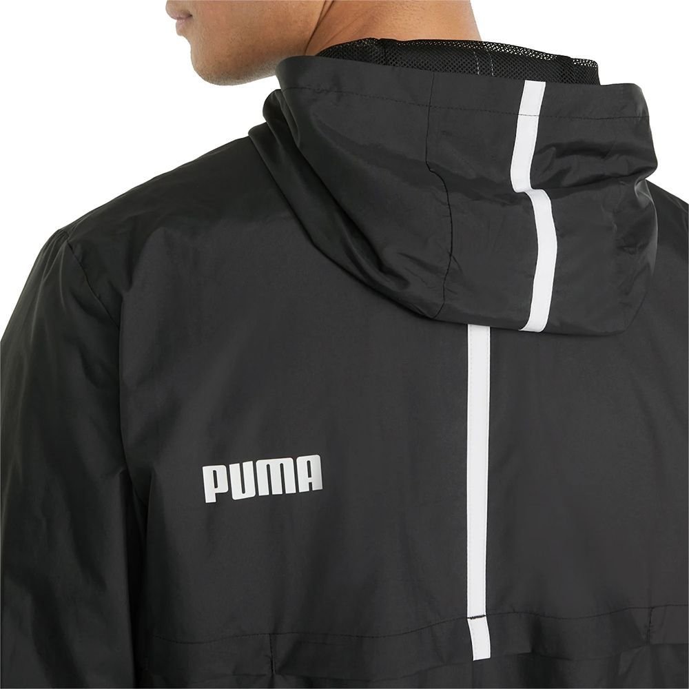 Jaqueta Puma Corta Vento Essentials Masculino 847484-01 Preto 4