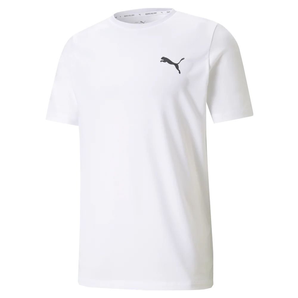 Camiseta Puma Active Small Logo Masculina 671750-02 Branco 1