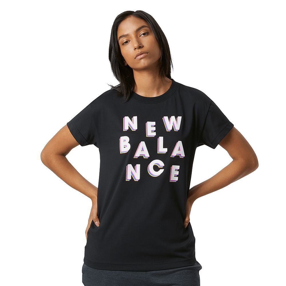 Camisa New Balance Relentless Feminino - Preto