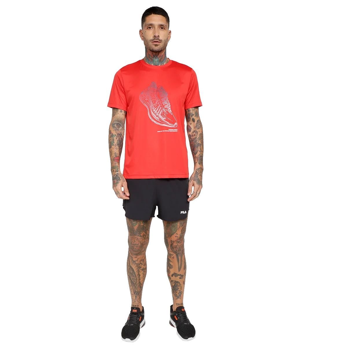 Short Fila Permormance Curve 3 Masculino F11R00075-1975 Preto 4