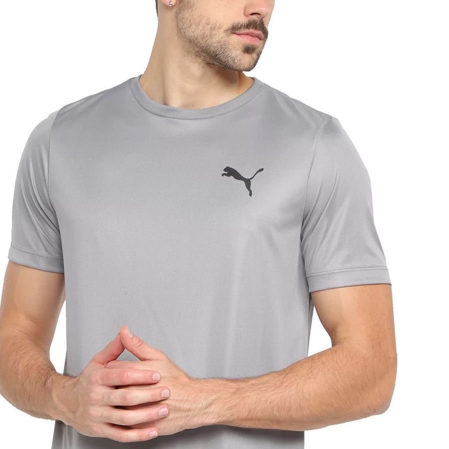 Camiseta Puma Active Small Logo Masculina 671750-06 Cinza 3