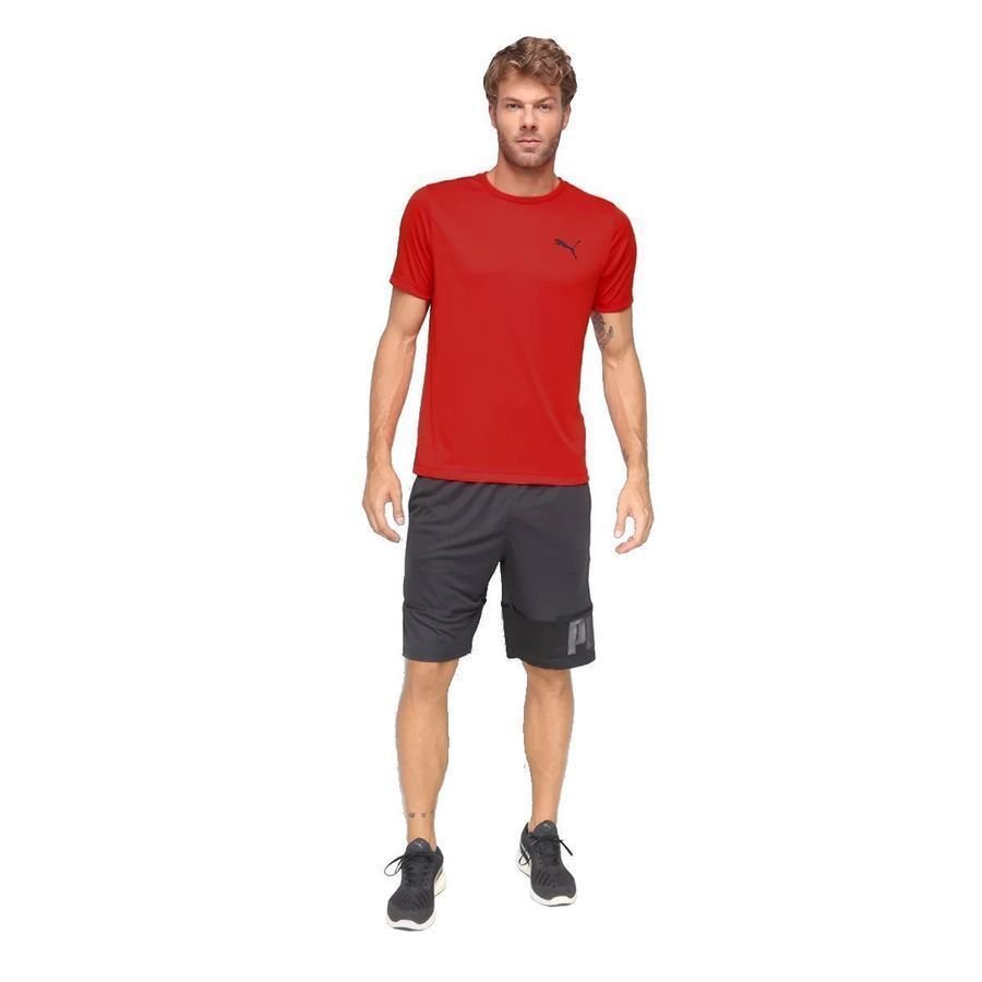 Camiseta Puma Active Small Logo Masculina 671750-04 Vermelho 6