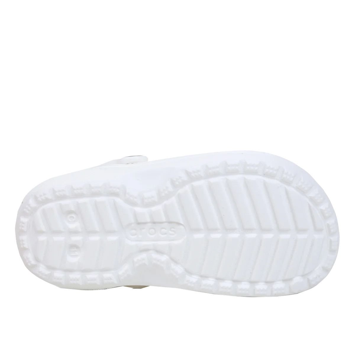 Sandalia Crocs Infantil Classic Lined Clog K 203506-10M Branco 4