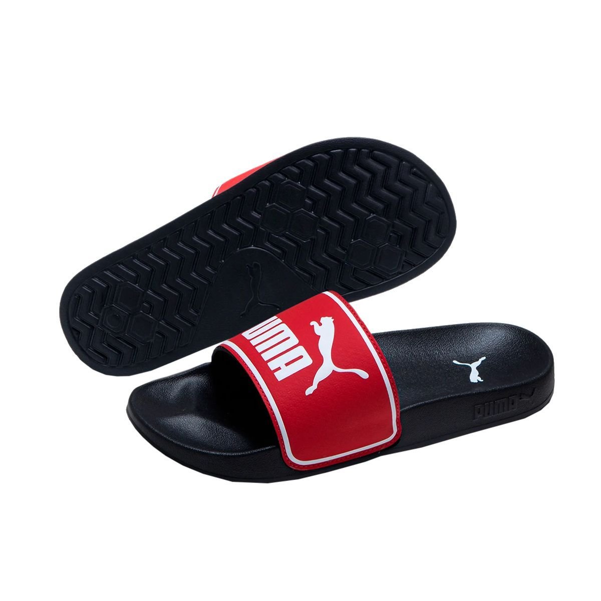 Chinelo Slide Puma Leadcat 2.0 Unissex 390561-16 Vermelho 3