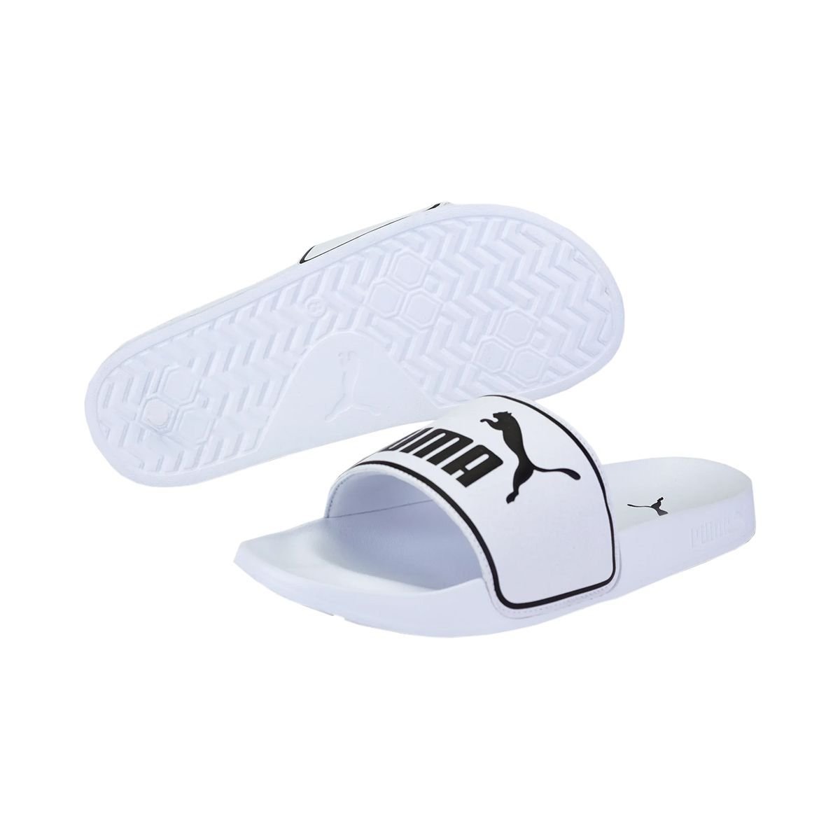 Chinelo Slide Puma Leadcat 2.0 Unissex 390561-02 Branco 3