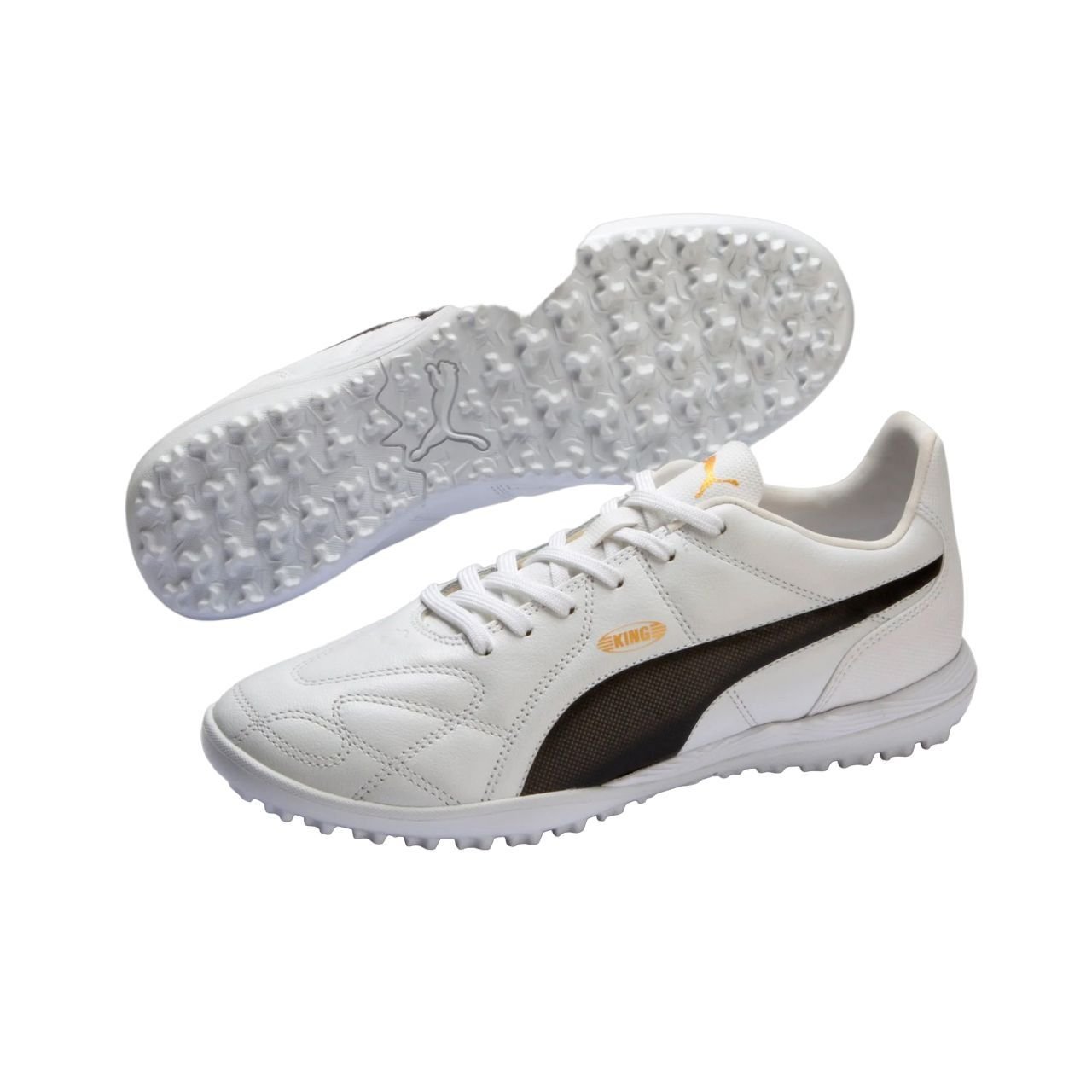 Chuteira Puma King TT BDP Masculina 106456-02 Branco 3