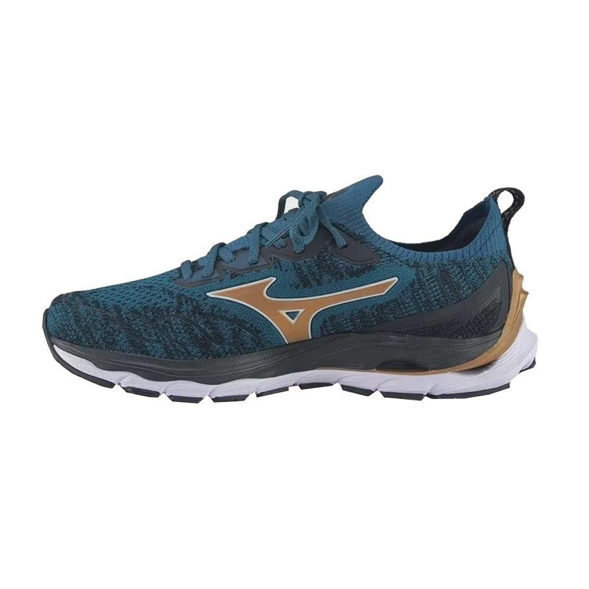 Tênis Mizuno Wave Mirai 4 101001001-0474 Azul 2