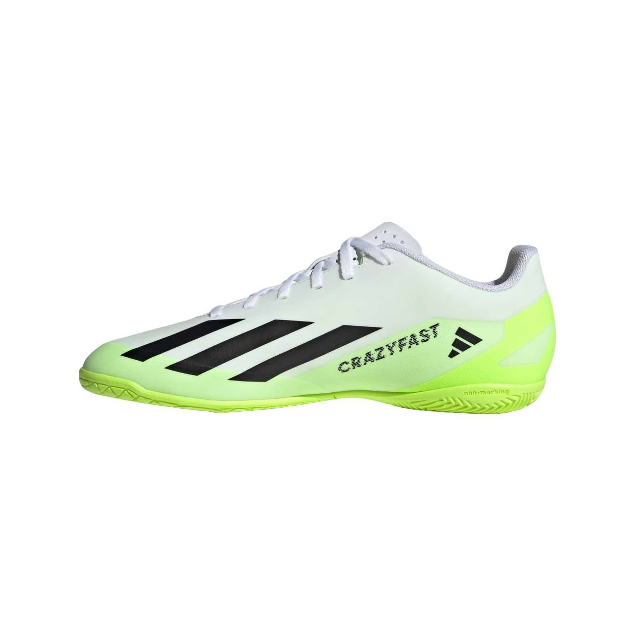 Chuteira Adidas Futsal Crazyfast.4 Masculina IE1586 Branco 2