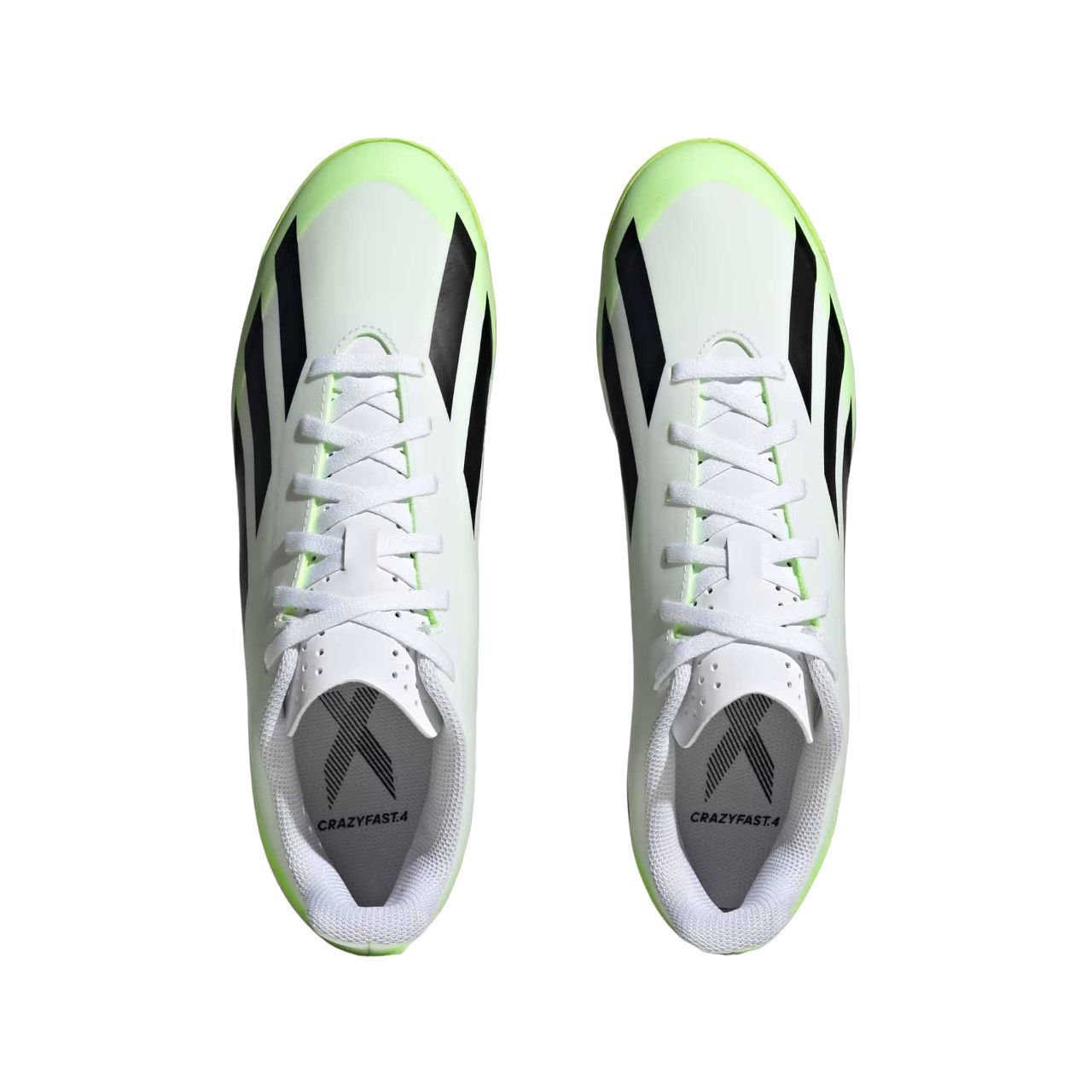Chuteira Adidas Futsal Crazyfast.4 Masculina IE1586 Branco 3
