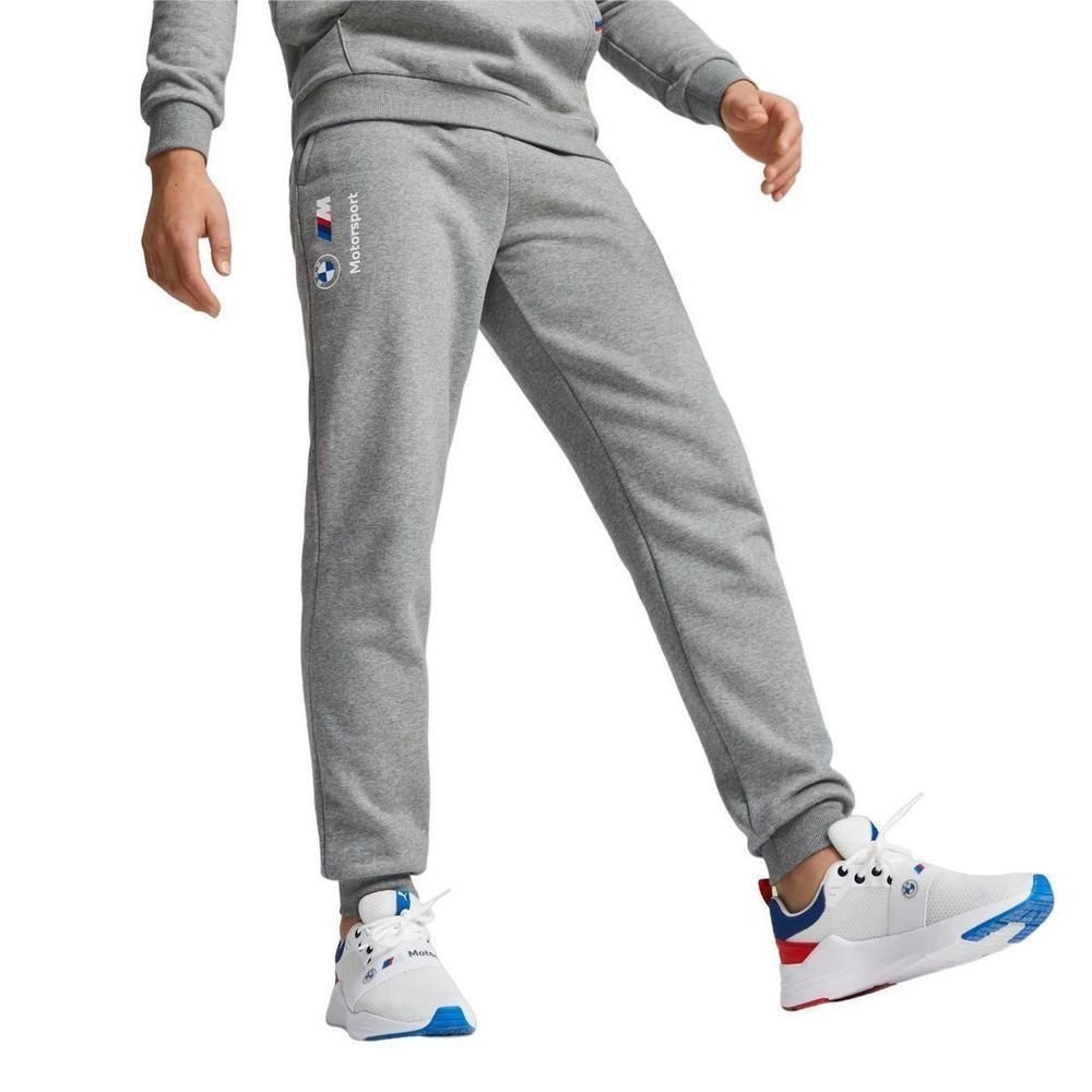 Calça Puma BMW MMS Ess Fleece Masculina 621302-03 Cinza 3