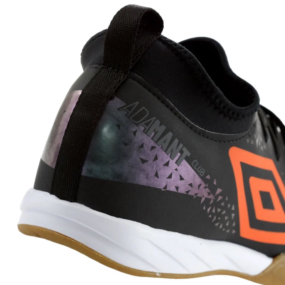 Chuteira Umbro Futsal Adamant Club Masculina U01FB078-106 Preto 8