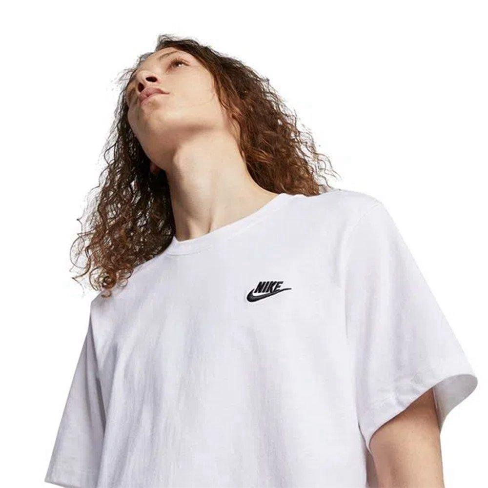 Camiseta Nike Sportswear Club Masculina AR4997-101 Branco 3