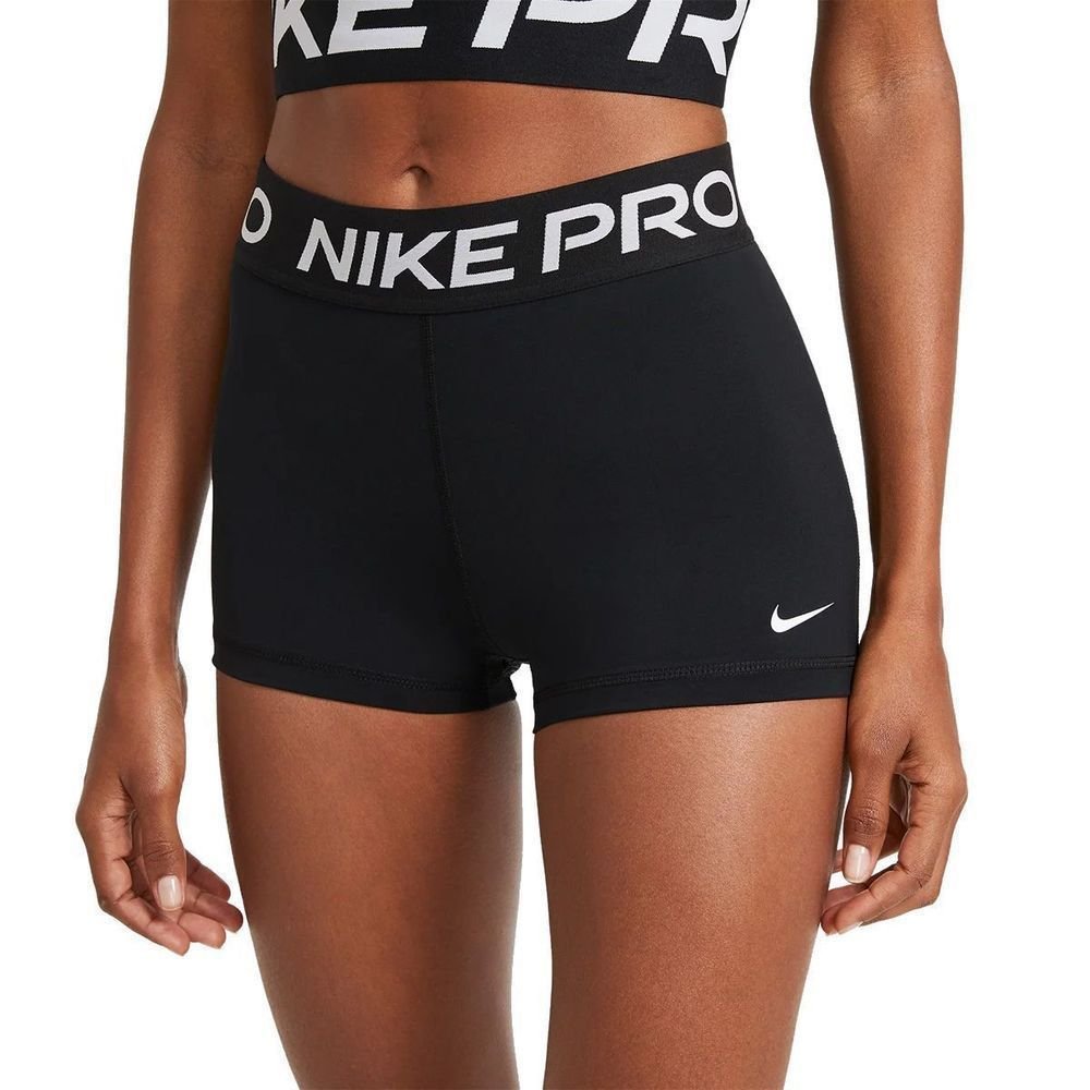 Short Nike Pro 365 3'' Feminino CZ9857-010 Preto
