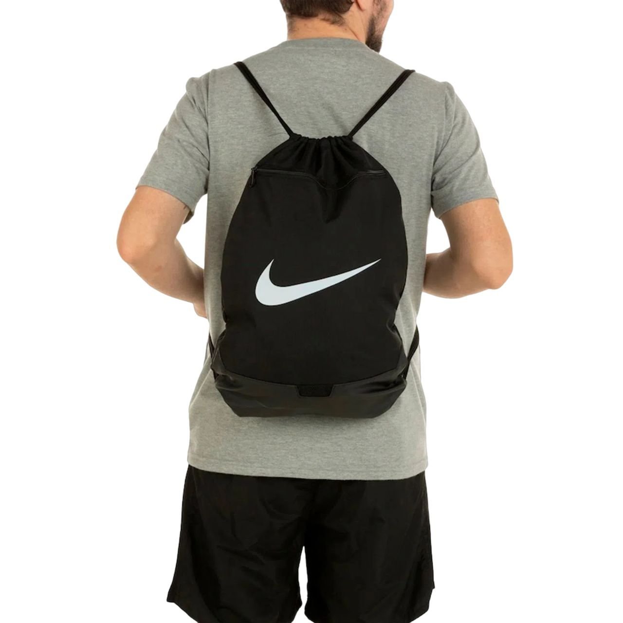Sacola Nike Brasilia 9.5 Unissex DM3978-010 Preto 4
