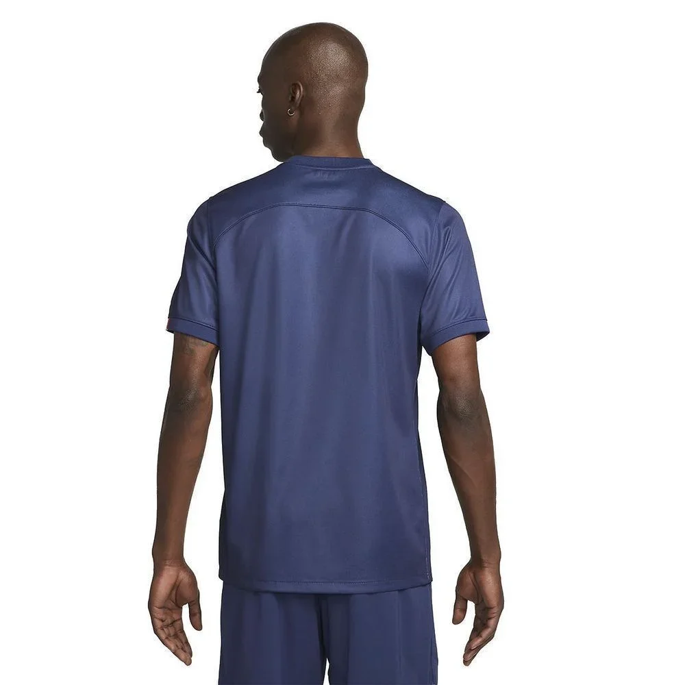Camiseta Nike Paris Saint-Germain 22/23 Masculina DM1844-411 Azul