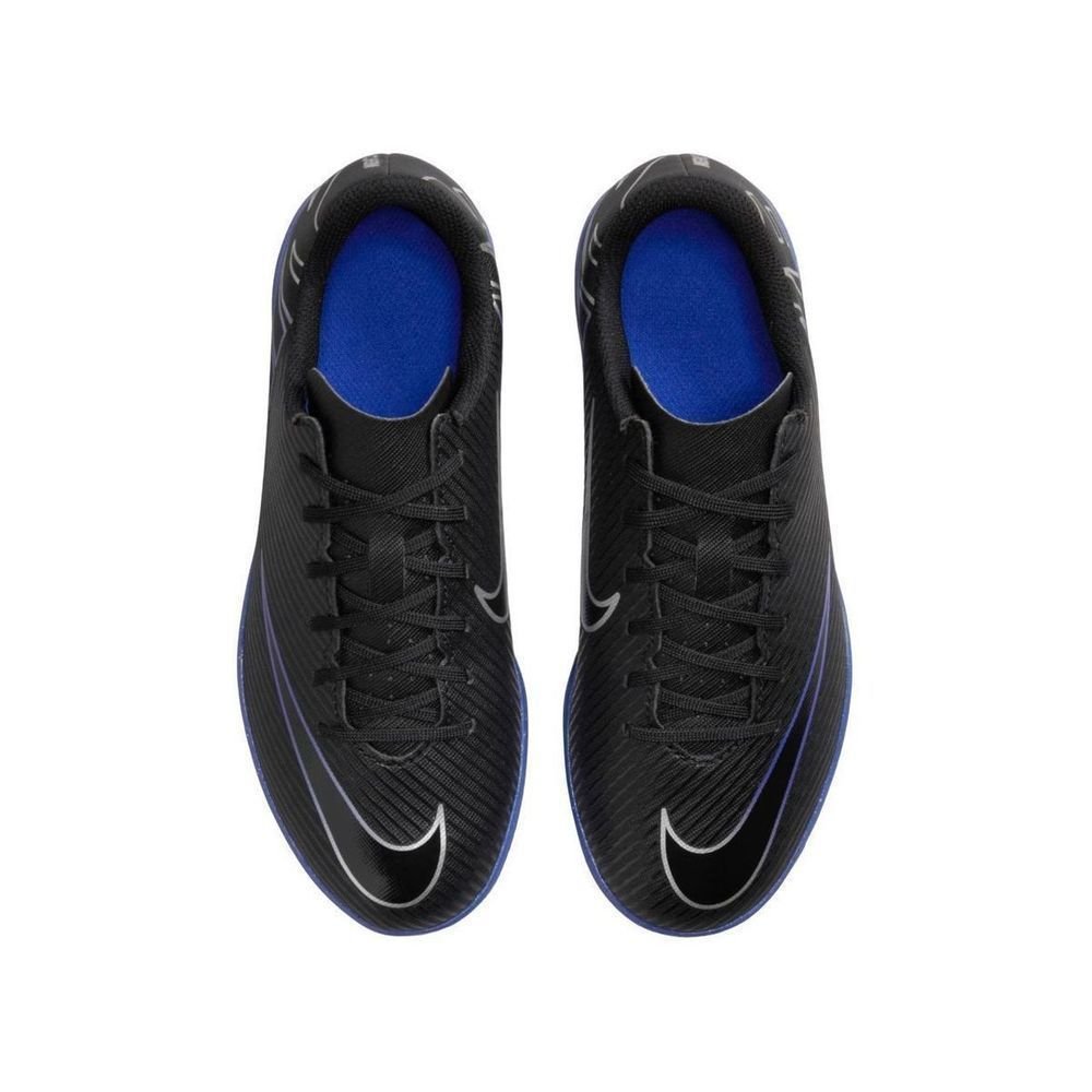 Chuteira Infantil Nike Futsal Vapor 15 Club DJ5955-040 Preto 4