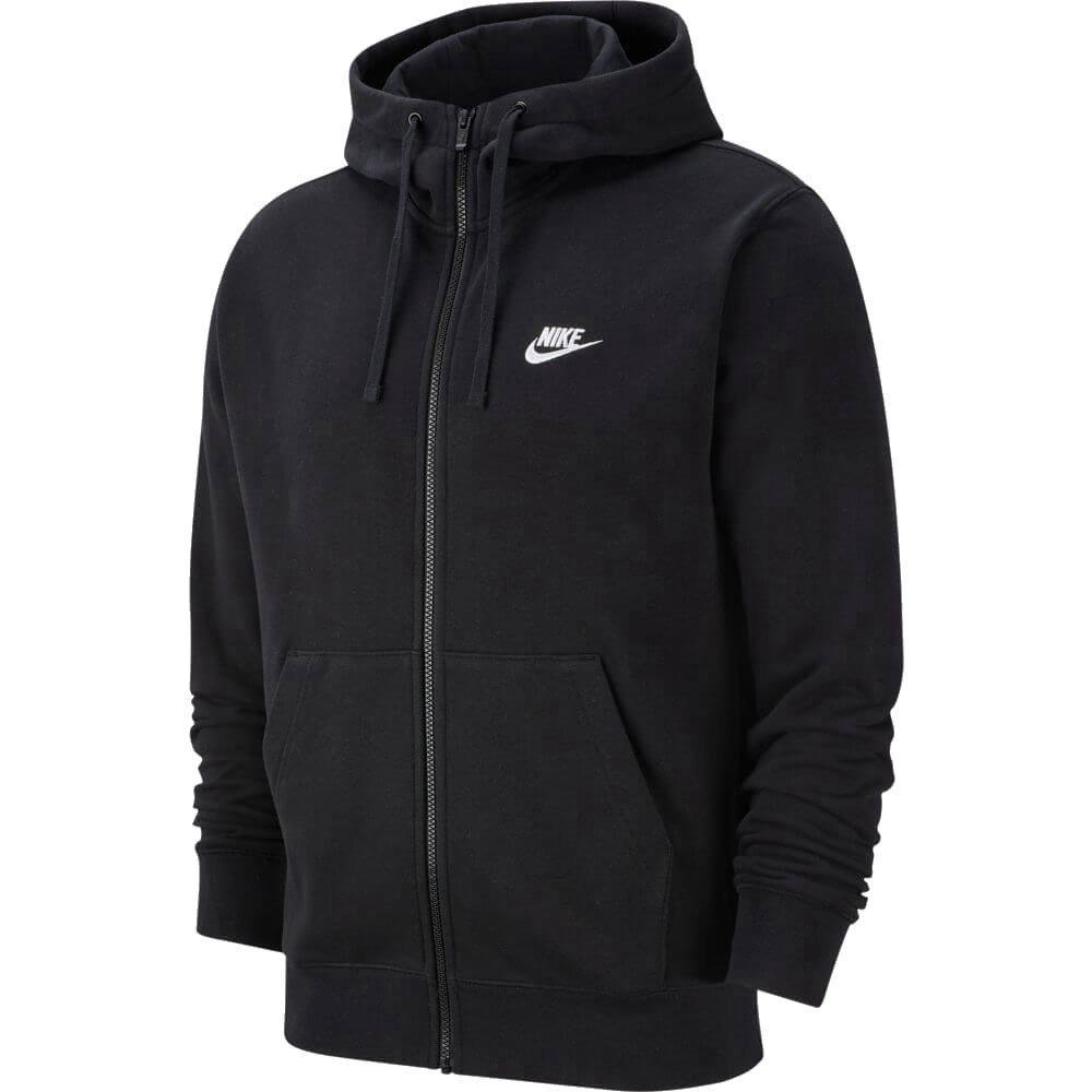 MOLETOM NIKE M NSW CLUB HOODIE FZ FT BV2648-010