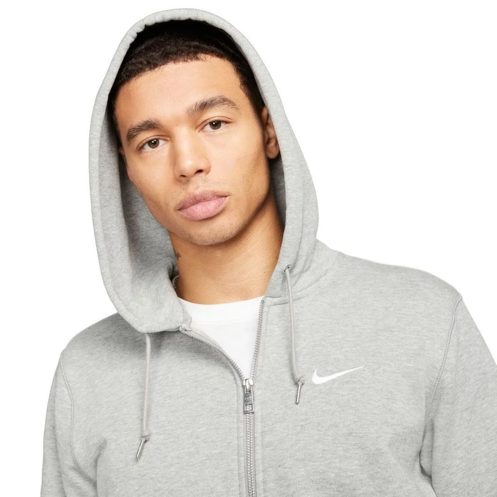 JAQUETA NIKE M NSW CLUB HOODIE FZ FT BV2648-063 Cinza 3