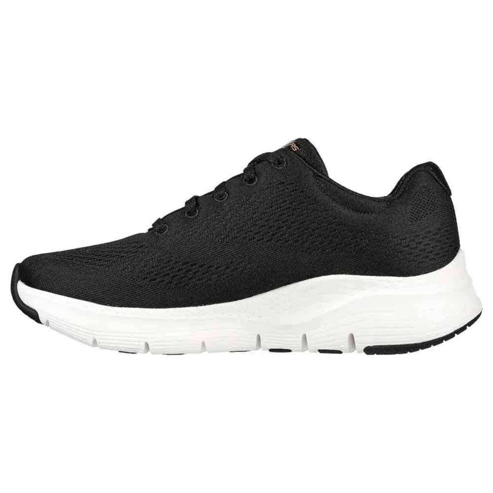 Tênis Skechers Arch Fit Feminino 149057BR-BKRG Preto 2