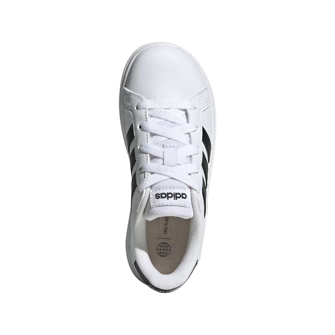 Tênis Infantil Adidas Grand Court 2.0 GW6511 Branco 3