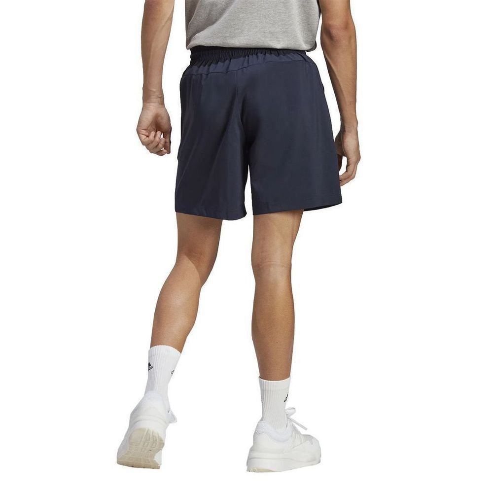 Short Adidas Essentials Small Logo Masculino IC9393 Azul 3