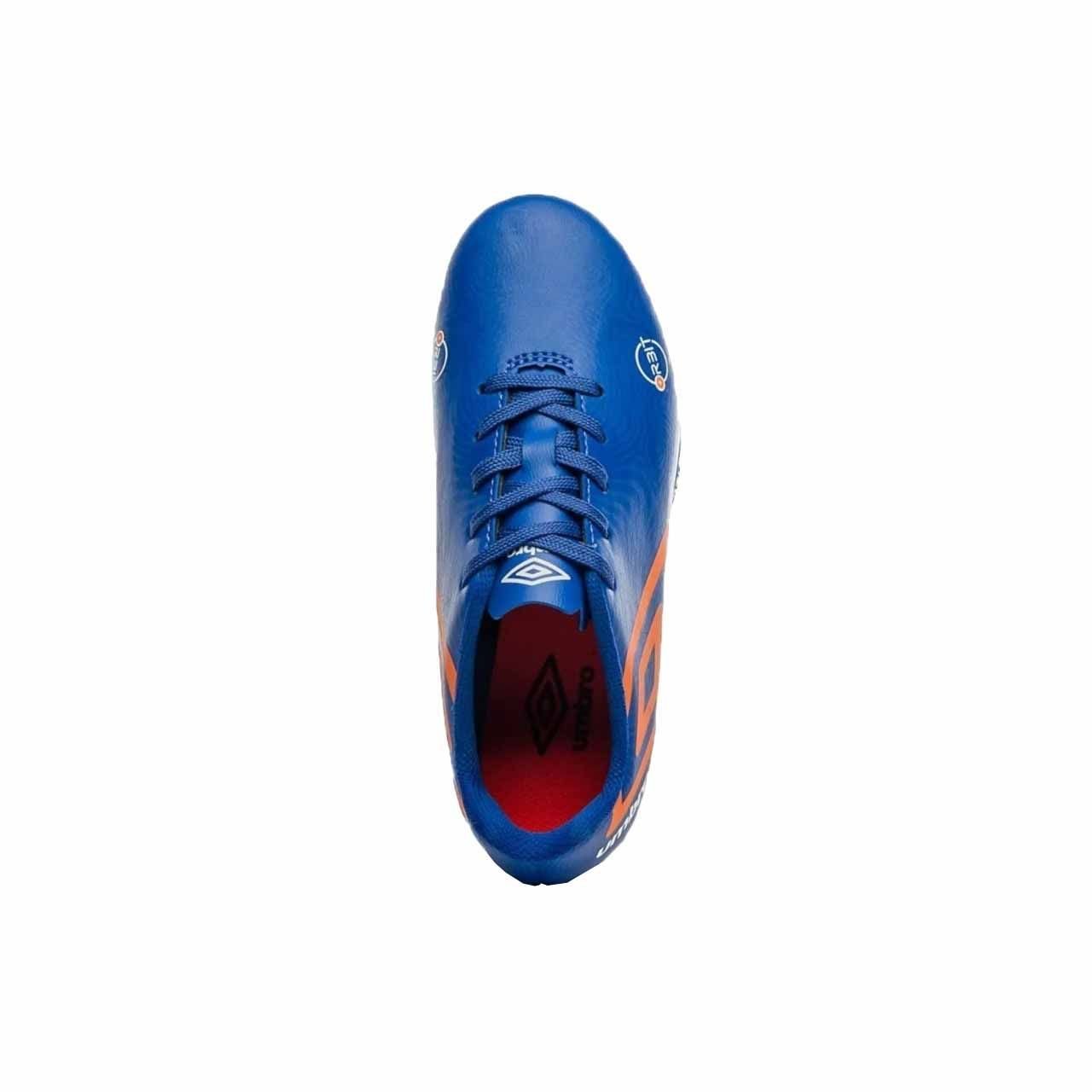 Chuteira Infantil Umbro Campo Orbit Jr U07FB00180-362 Azul 4