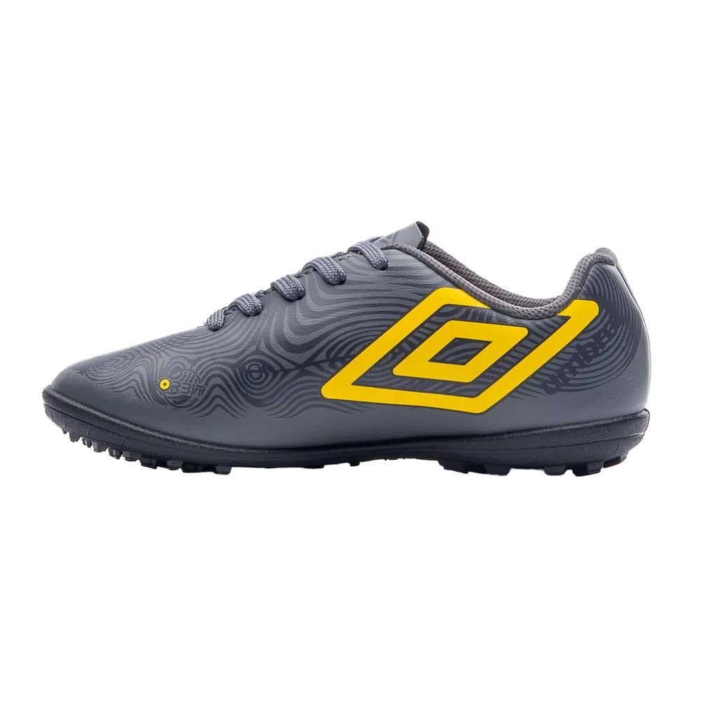 Chuteira Infantil Umbro Society Orbit Jr U07FB00179-861 Cinza 2