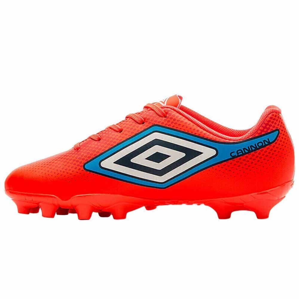 Chuteira Infantil Umbro Campo Cannon Jr U07FB00257-043 Laranja 2