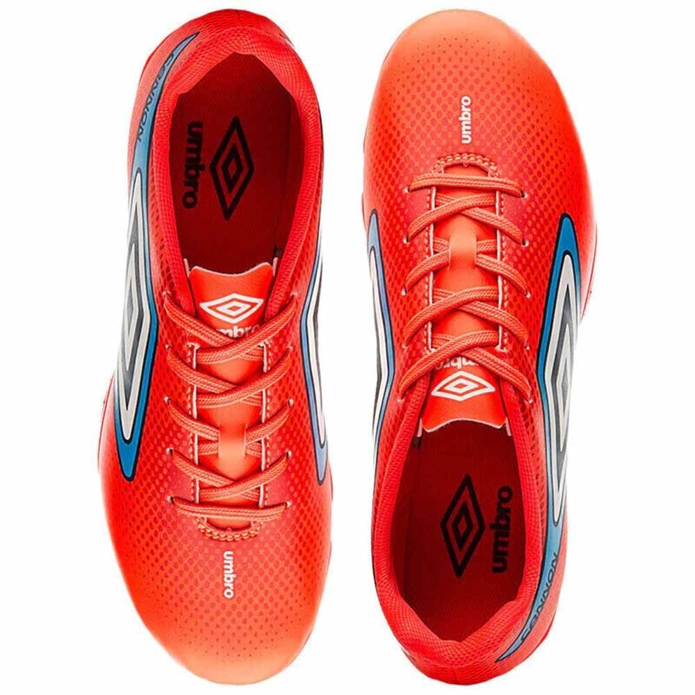 Chuteira Infantil Umbro Campo Cannon Jr U07FB00257-043 Laranja 4