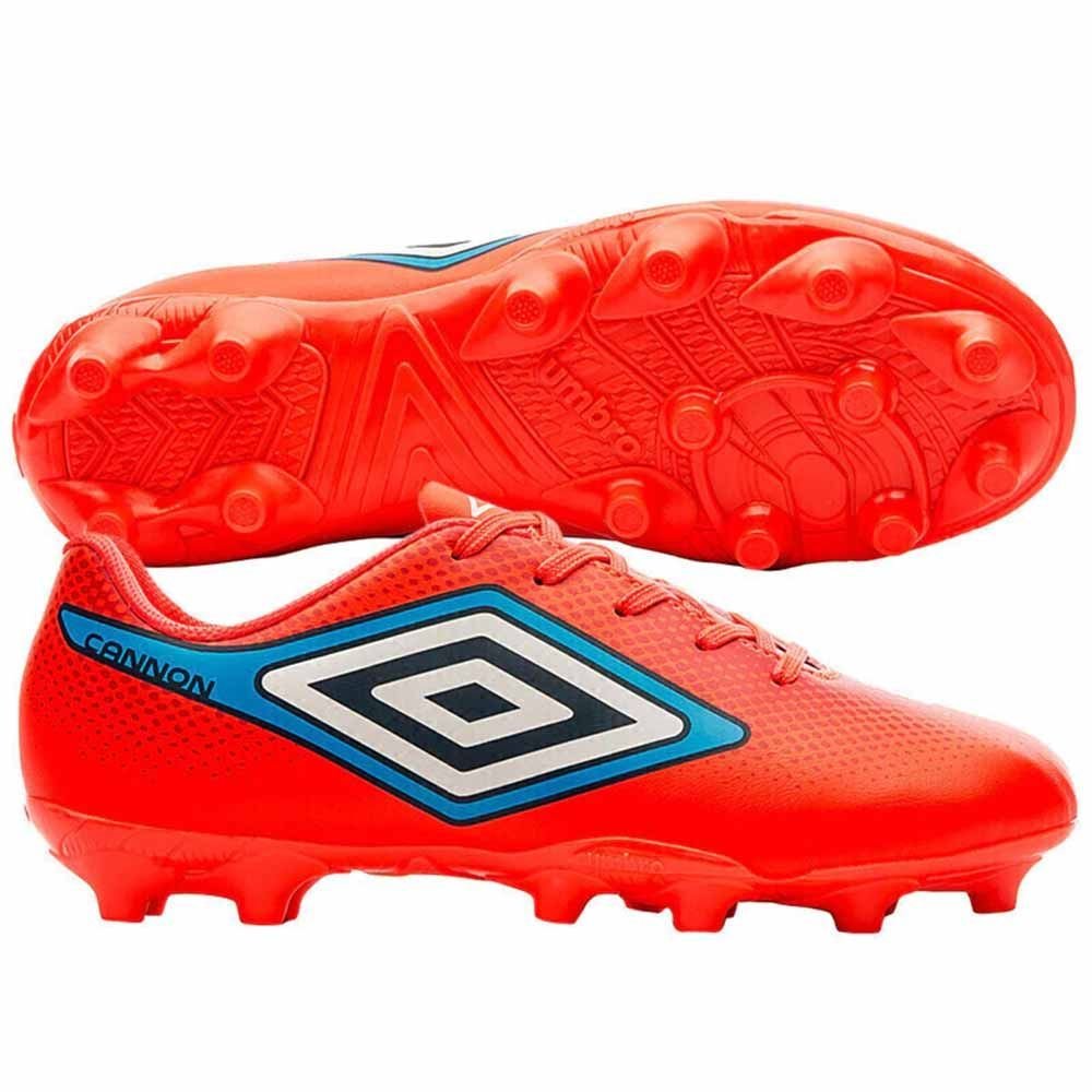 Chuteira Infantil Umbro Campo Cannon Jr U07FB00257-043 Laranja 5