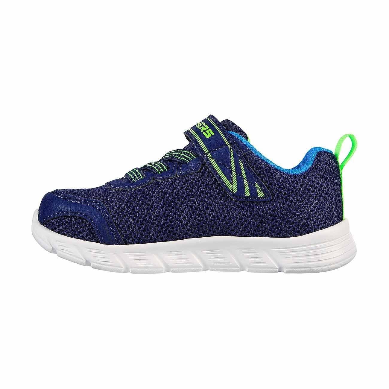 Tênis Infantil Skechers Comfy Flex Mini Trainer 407305N-NVLM Azul 2