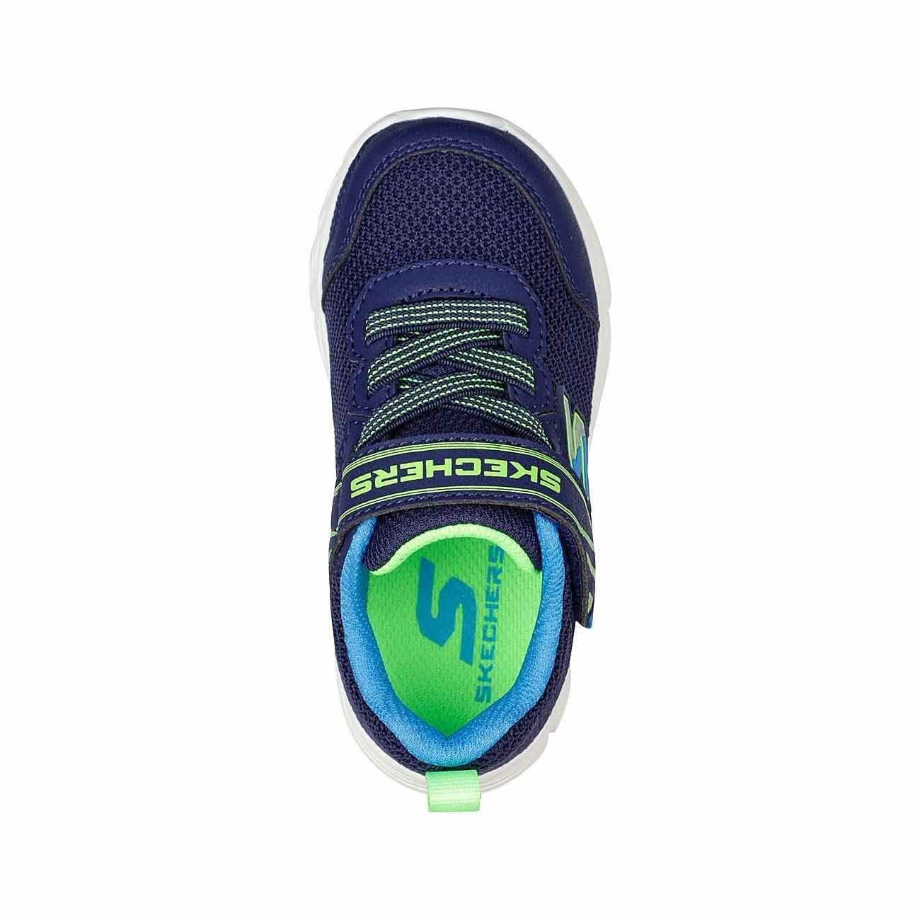 Tênis Infantil Skechers Comfy Flex Mini Trainer 407305N-NVLM Azul 4